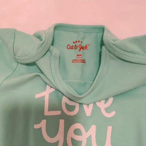 Set of 3 Cat & Jack Bodysuits, 24 Months - Picture 3 of 8